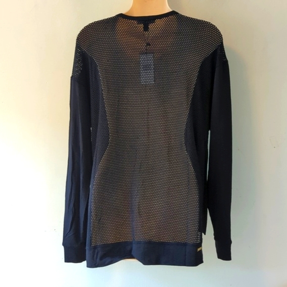 Alala Heron Mesh Back Sweatshirt in Black M - Picture 8 of 16